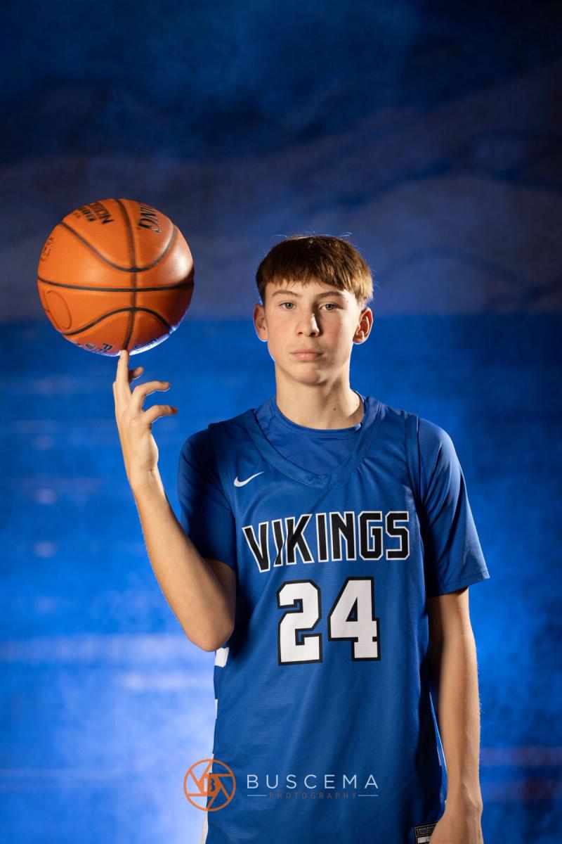 Coeur d'Alene Vikings Boy's Basketball 2022 Media Day photo 33