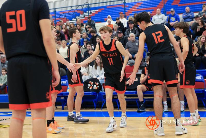 Post Falls @ Coeur d'Alene Boy's Basketball photo 1
