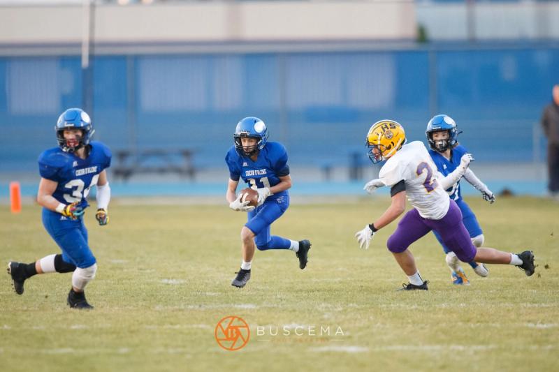 Coeur d'Alene Vikings Freshman Football vs Lewiston Bengals photo 15