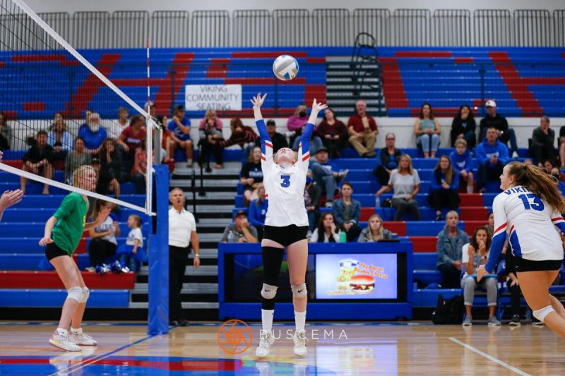 Lakeland @ Coeur d'Alene Girls Volleyball photo 43
