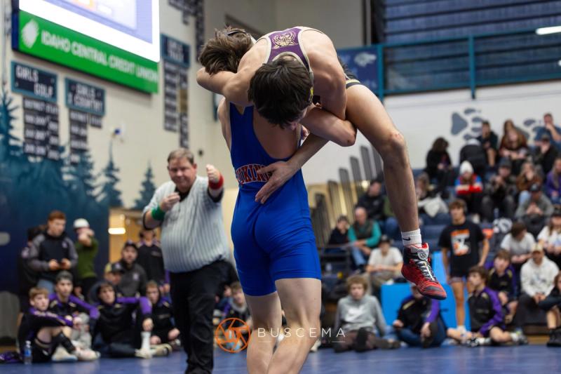 Varsity Wrestling Meet Coeur d'Alene, Lake City, Lakeland, Kellogg 12/13/23 photo 17