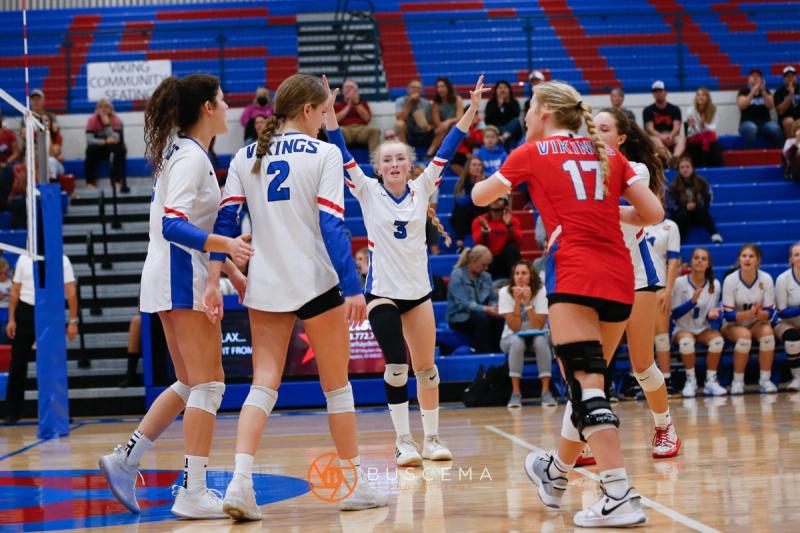 Lakeland @ Coeur d'Alene Girls Volleyball photo 67