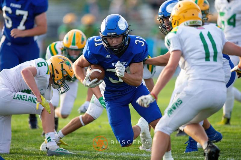 Lakeland @ Coeur d'Alene JV Football photo 5