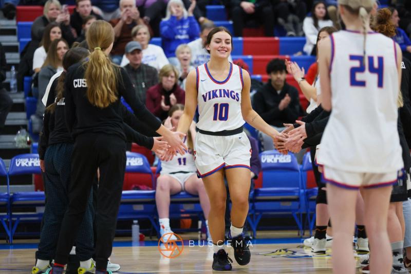 Lewiston @ Coeur d'Alene Girl's Varsity Basketball photo 10