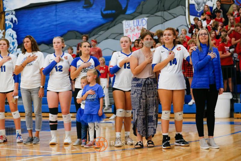 Lakeland @ Coeur d'Alene Girls Volleyball photo 16