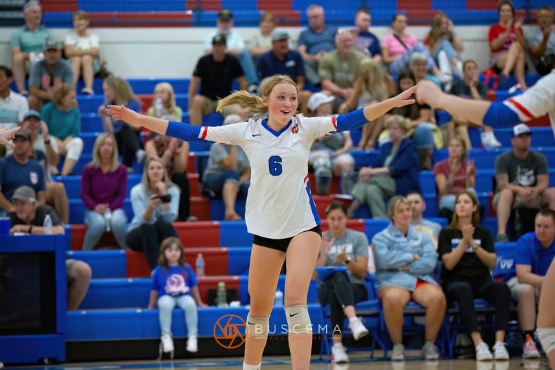 Coeur d'Alene Vikings JV Volleyball vs Post Falls Trojans 9/6/22 photo 55