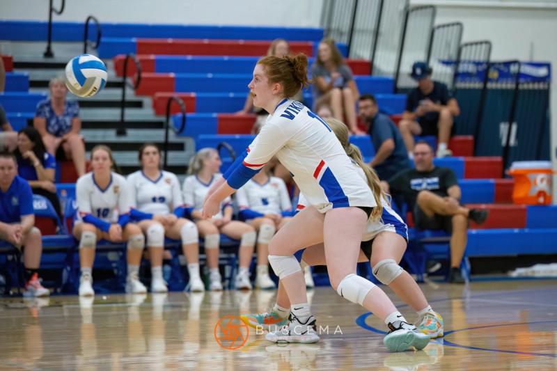 Coeur d'Alene Vikings JV Volleyball vs Post Falls Trojans 9/6/22 photo 21