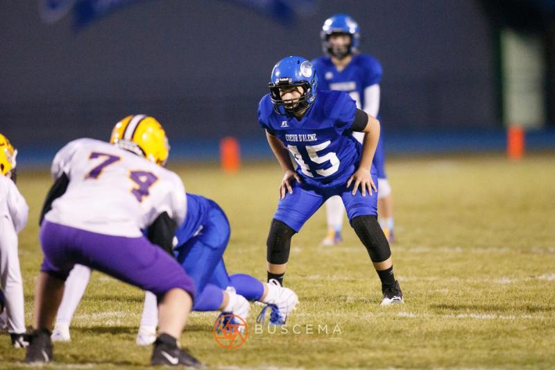 Coeur d'Alene Vikings Freshman Football vs Lewiston Bengals photo 22