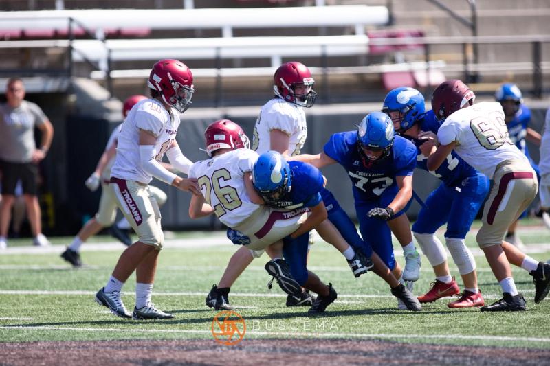 Coeur d'Alene Vikings Freshman Football vs Rigby at the University of Montana 8/19/22. photo 35