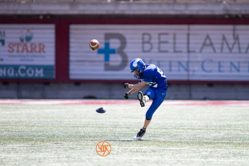 Coeur d'Alene Vikings Freshman Football vs Rigby at the University of Montana 8/19/22. photo 26