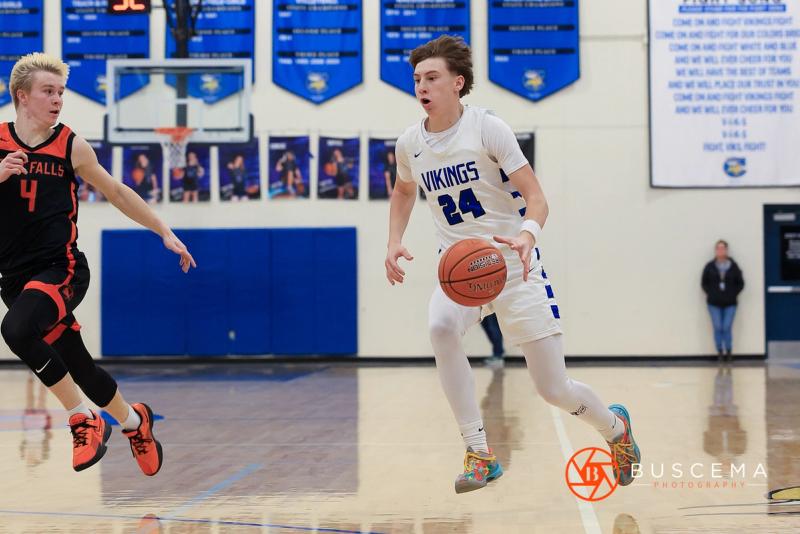 Post Falls @ Coeur d'Alene Boy's Basketball photo 6