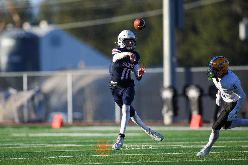 Carey @ Coeur du Christ Academy 1A Football Quarterfinals photo 35
