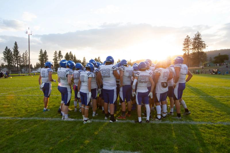 Coeur d’Alene Vikings Football @ Lakeland Hawks Football photo 2