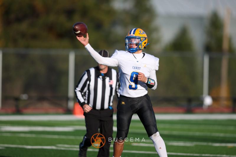 Carey @ Coeur du Christ Academy 1A Football Quarterfinals photo 32