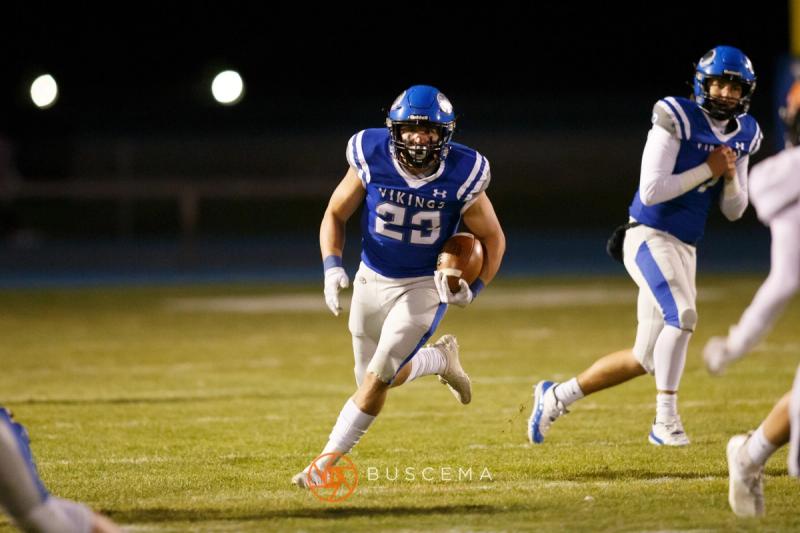 Coeur d'Alene Vikings Varsity Football vs Post Falls Trojans Homecoming photo 4