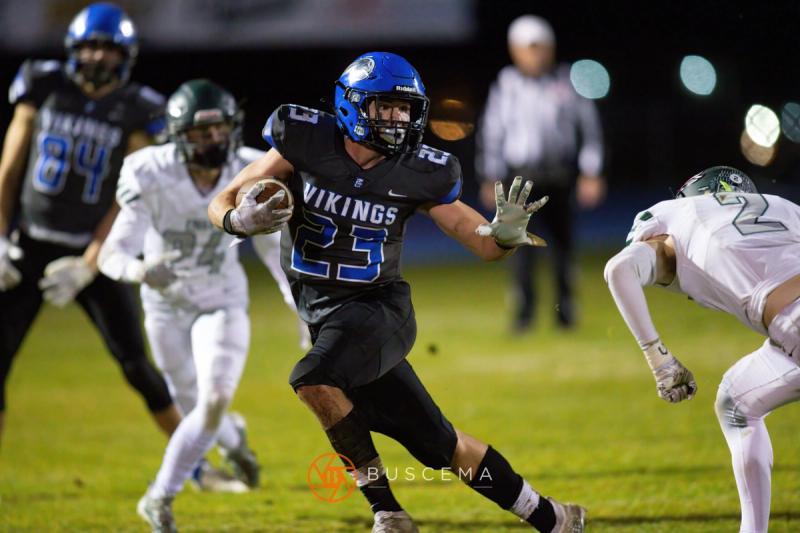 Coeur d'Alene Vikings vs Eagle Mustangs Varsity Football 5A Quarterfinal Playoffs photo 23