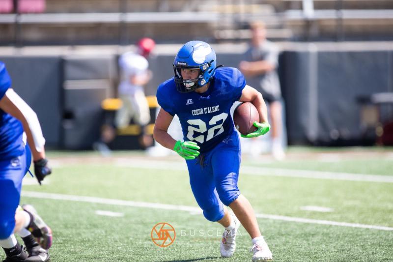 Coeur d'Alene Vikings Freshman Football vs Rigby at the University of Montana 8/19/22. photo 23