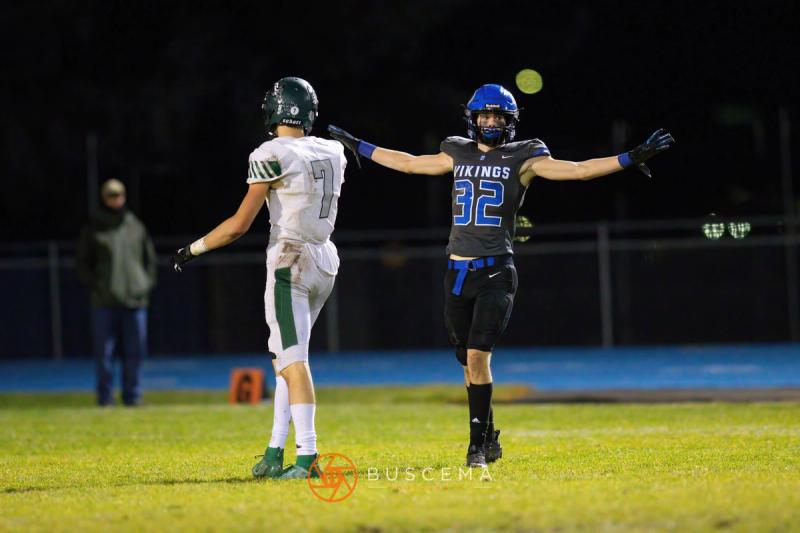 Coeur d'Alene Vikings vs Eagle Mustangs Varsity Football 5A Quarterfinal Playoffs photo 33