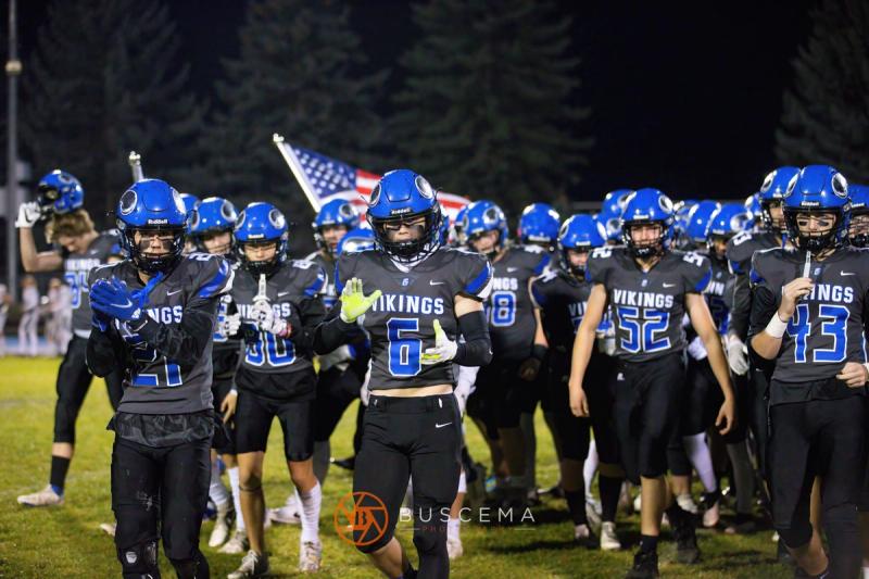 Coeur d'Alene Vikings vs Eagle Mustangs Varsity Football 5A Quarterfinal Playoffs photo 3