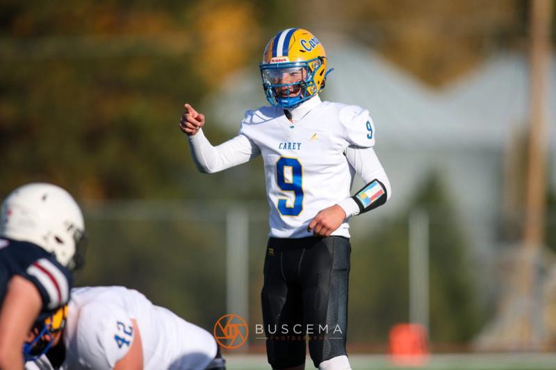 Carey @ Coeur du Christ Academy 1A Football Quarterfinals photo 23