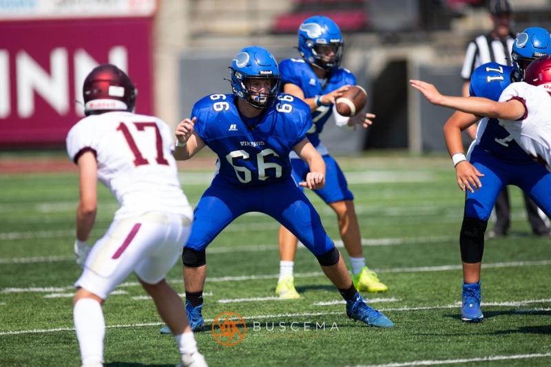 Coeur d'Alene Vikings JV Football vs Rigby at the University of Montana 8/19/22. photo 11