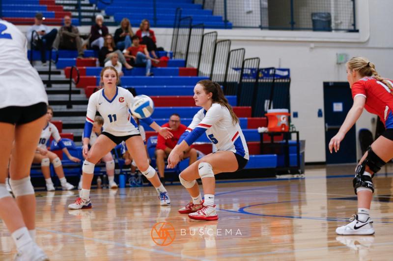Lakeland @ Coeur d'Alene Girls Volleyball photo 62