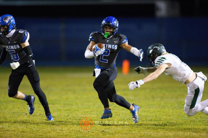 Coeur d'Alene Vikings vs Eagle Mustangs Varsity Football 5A Quarterfinal Playoffs photo 4