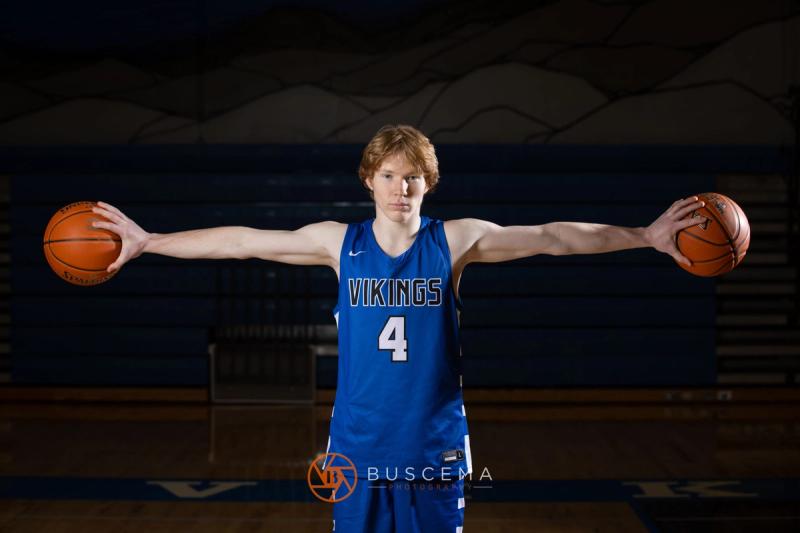 Coeur d'Alene Vikings Boy's Basketball 2022 Media Day photo 21
