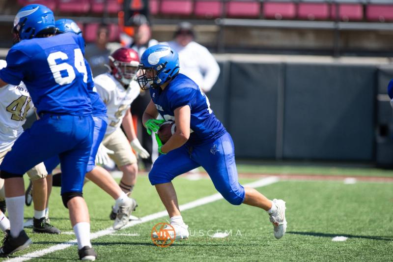 Coeur d'Alene Vikings Freshman Football vs Rigby at the University of Montana 8/19/22. photo 9