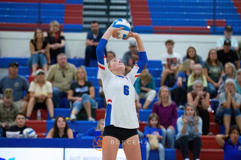 Coeur d'Alene Vikings JV Volleyball vs Post Falls Trojans 9/6/22 photo 7