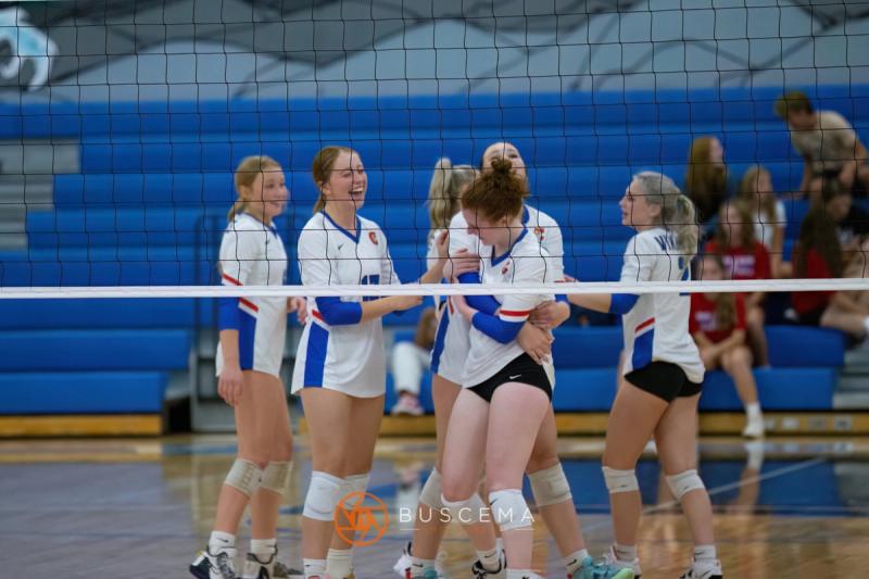 Coeur d'Alene Vikings JV Volleyball vs Post Falls Trojans 9/6/22 photo 44