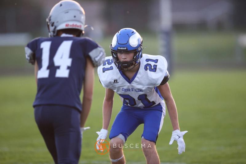 Coeur d’Alene Vikings @ Lake City Timberwolves JV Football photo 11