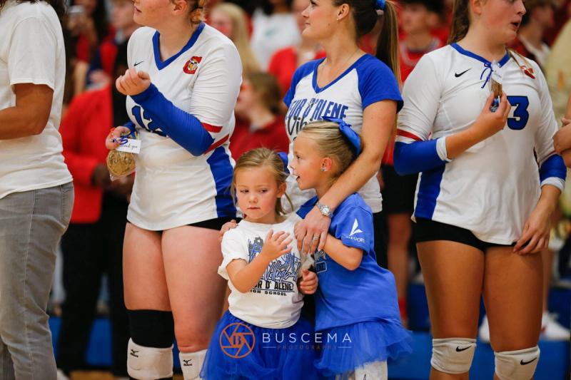 Lakeland @ Coeur d'Alene Girls Volleyball photo 13