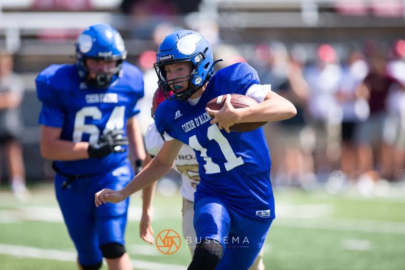 Coeur d'Alene Vikings Freshman Football vs Rigby at the University of Montana 8/19/22. photo 14