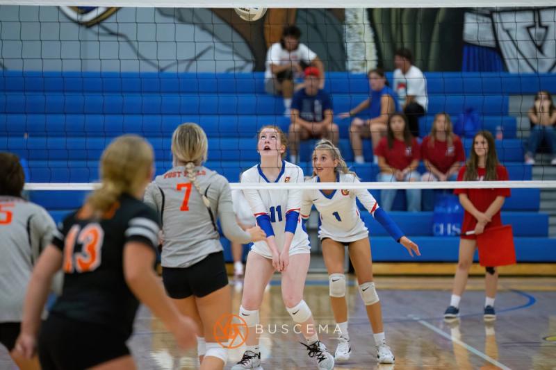 Coeur d'Alene Vikings JV Volleyball vs Post Falls Trojans 9/6/22 photo 36