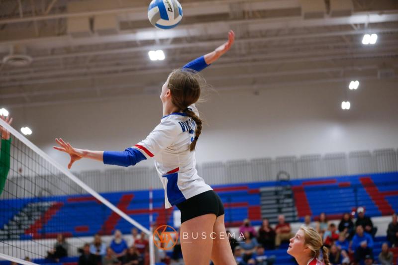 Lakeland @ Coeur d'Alene Girls Volleyball photo 65
