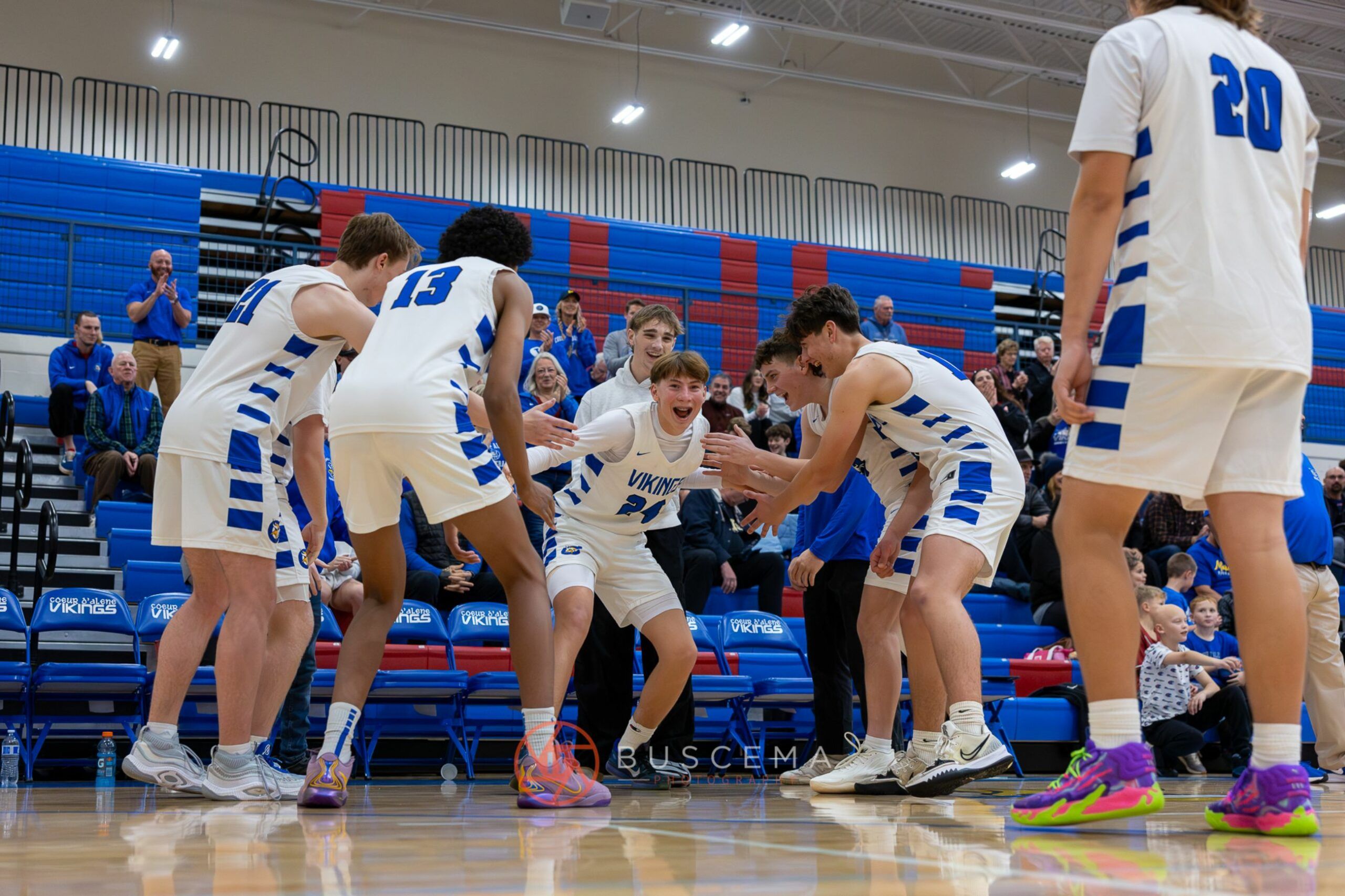 Kamehameha Warriors @ Coeur d'Alene Vikings Boy's Varsity Basketball 11/25/23