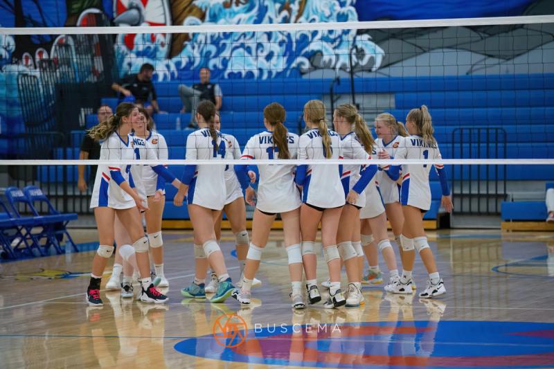 Coeur d'Alene Vikings JV Volleyball vs Post Falls Trojans 9/6/22 photo 51