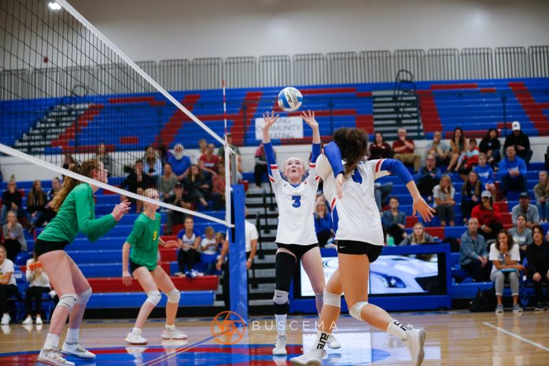 Lakeland @ Coeur d'Alene Girls Volleyball photo 66
