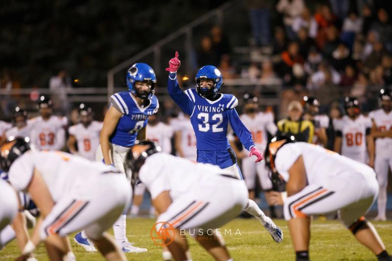 Coeur d'Alene Vikings Varsity Football vs Post Falls Trojans Homecoming photo 3