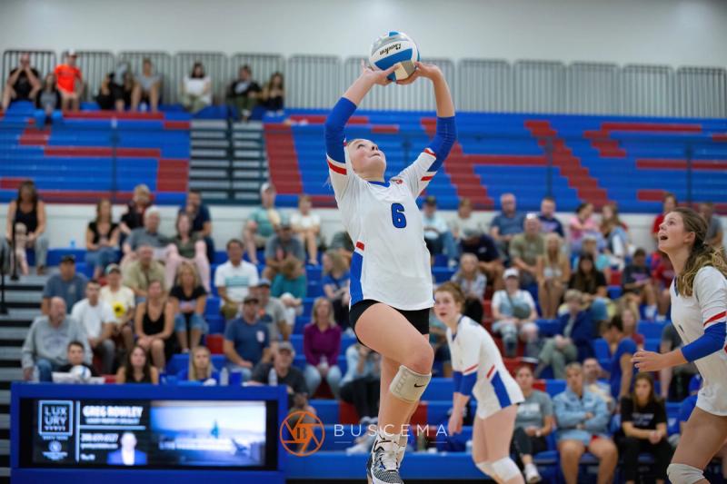 Coeur d'Alene Vikings JV Volleyball vs Post Falls Trojans 9/6/22 photo 62