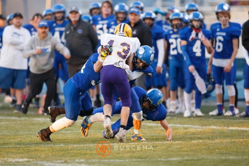 Coeur d'Alene Vikings Freshman Football vs Lewiston Bengals photo 14