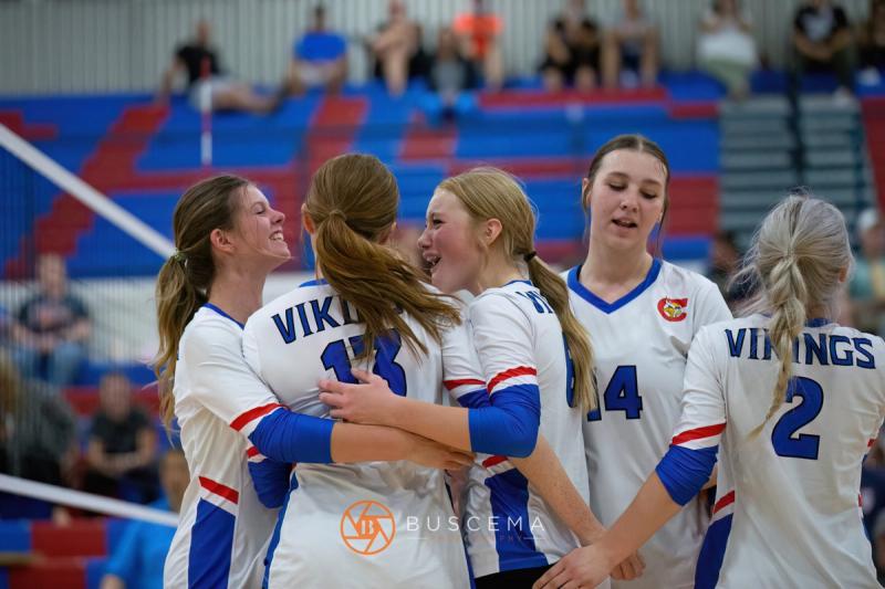 Coeur d'Alene Vikings JV Volleyball vs Post Falls Trojans 9/6/22 photo 70