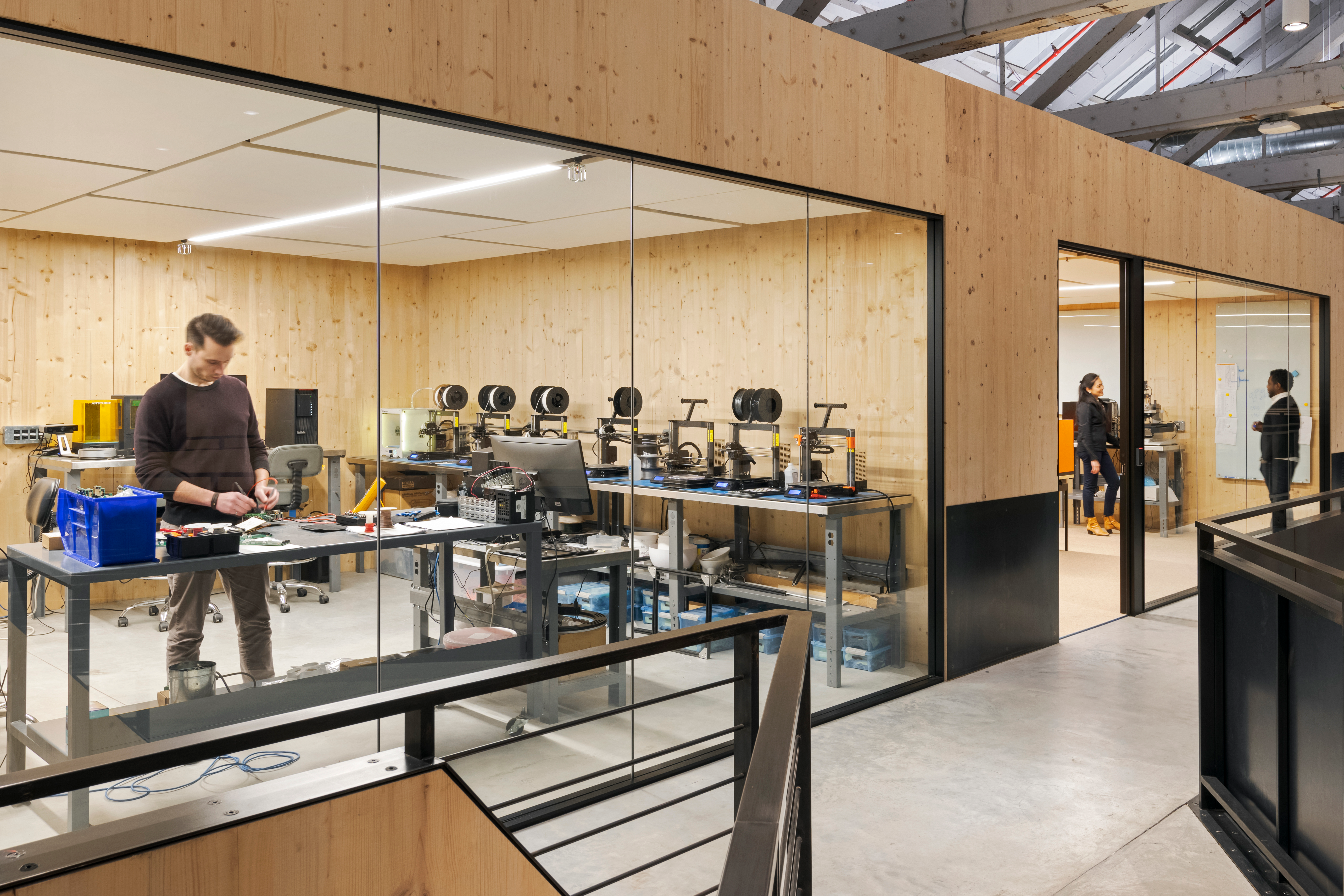 Research and development lab for CubeFabs AI factories