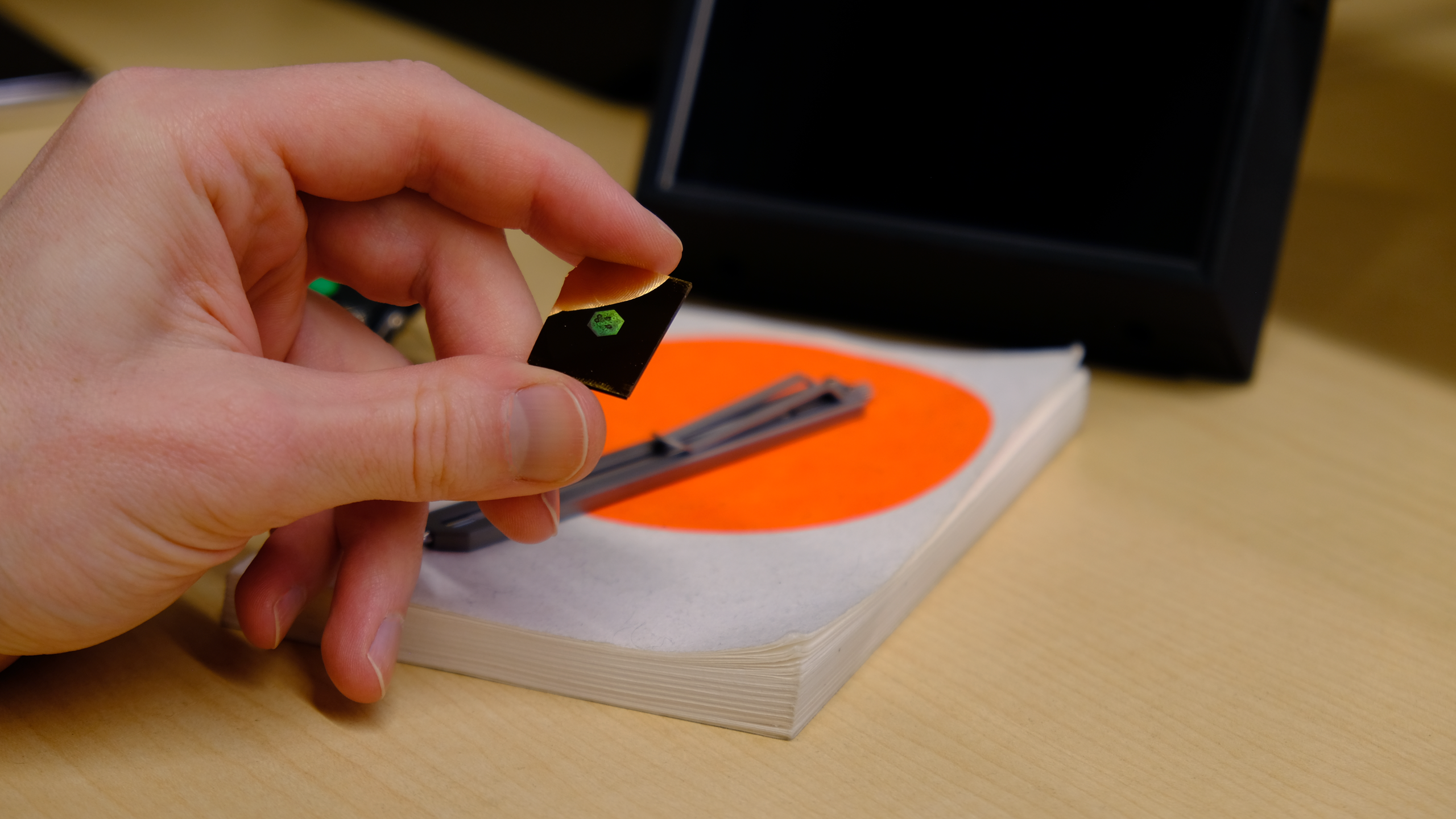 World's Smallest Settlers of Catan board game made from semiconductor manufacturing process