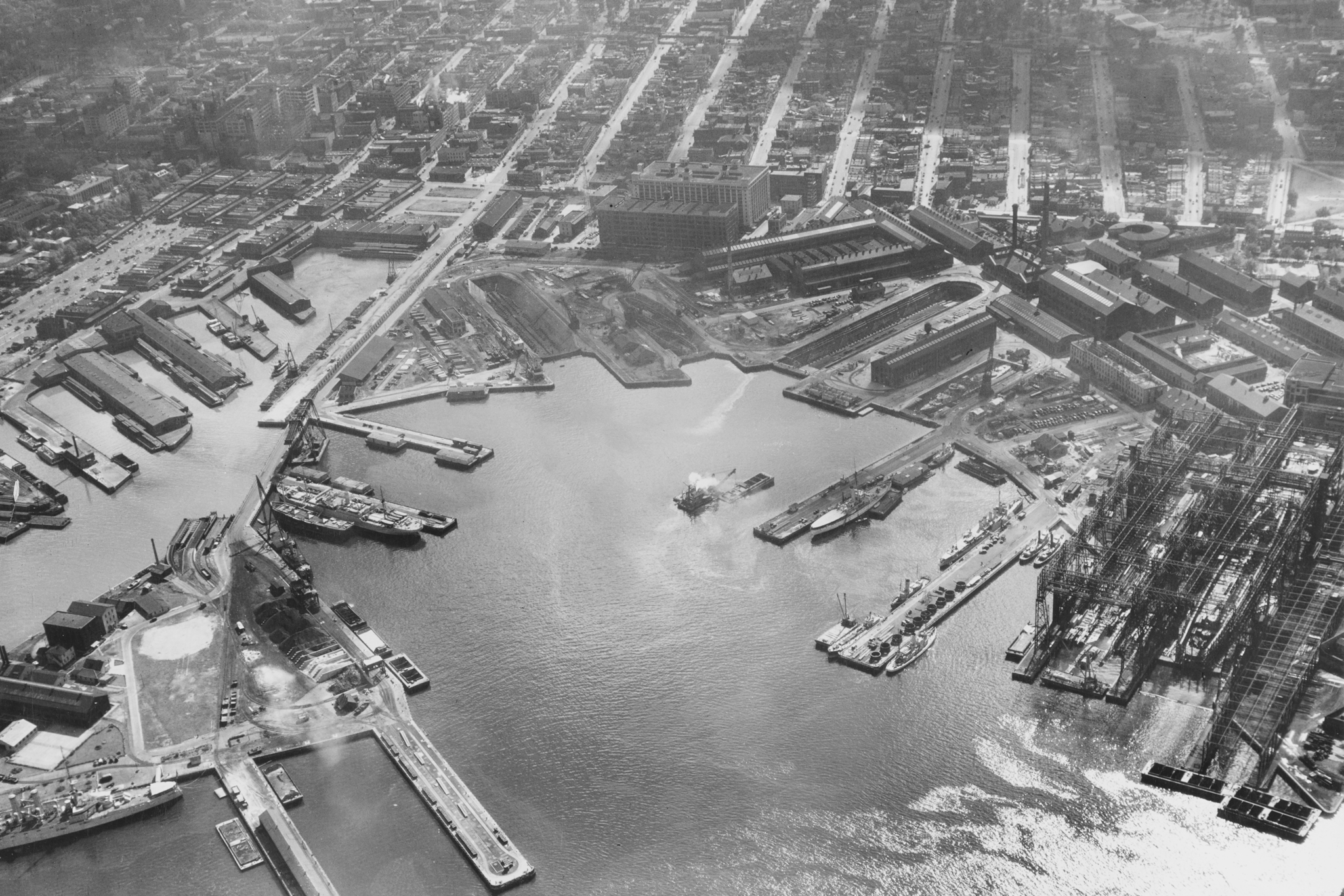 Navy Yard , Brooklyn. New York. 1918