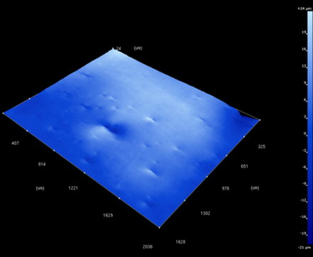 3D topographic reconstruction