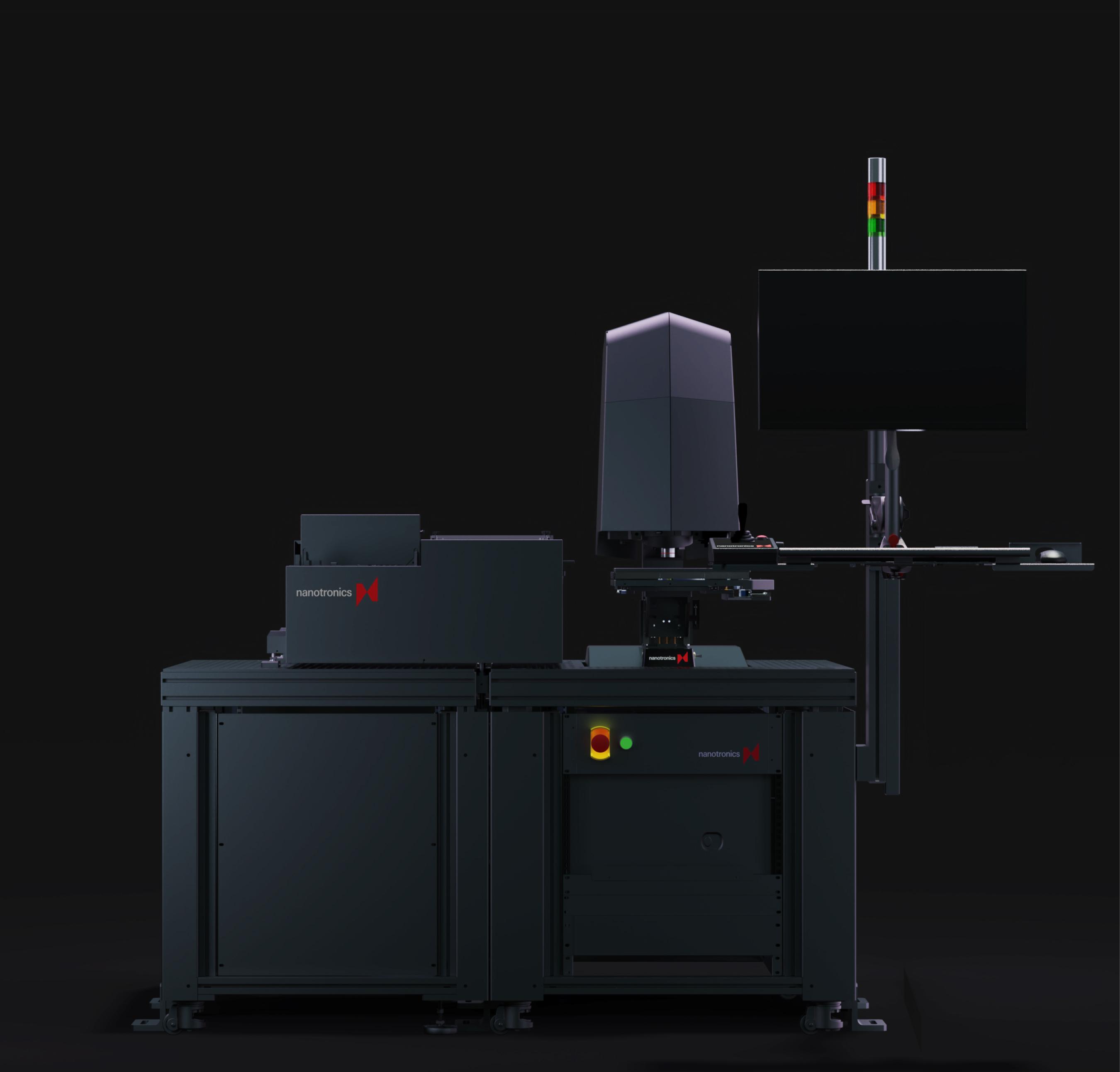 Automated optical inspection tool with robotic wafer loader, nSpec PS