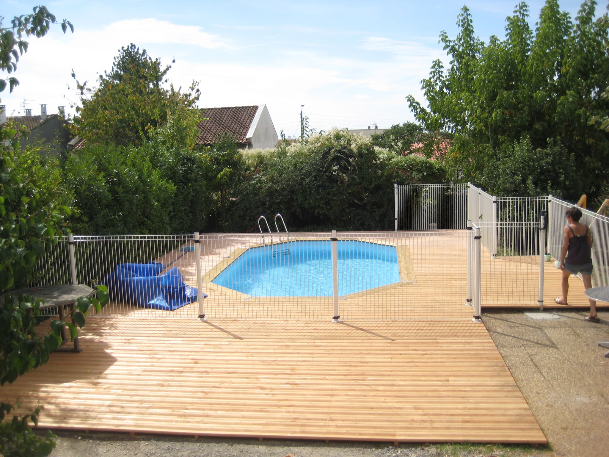 Détail Terrasse en PIN CLASSE  4