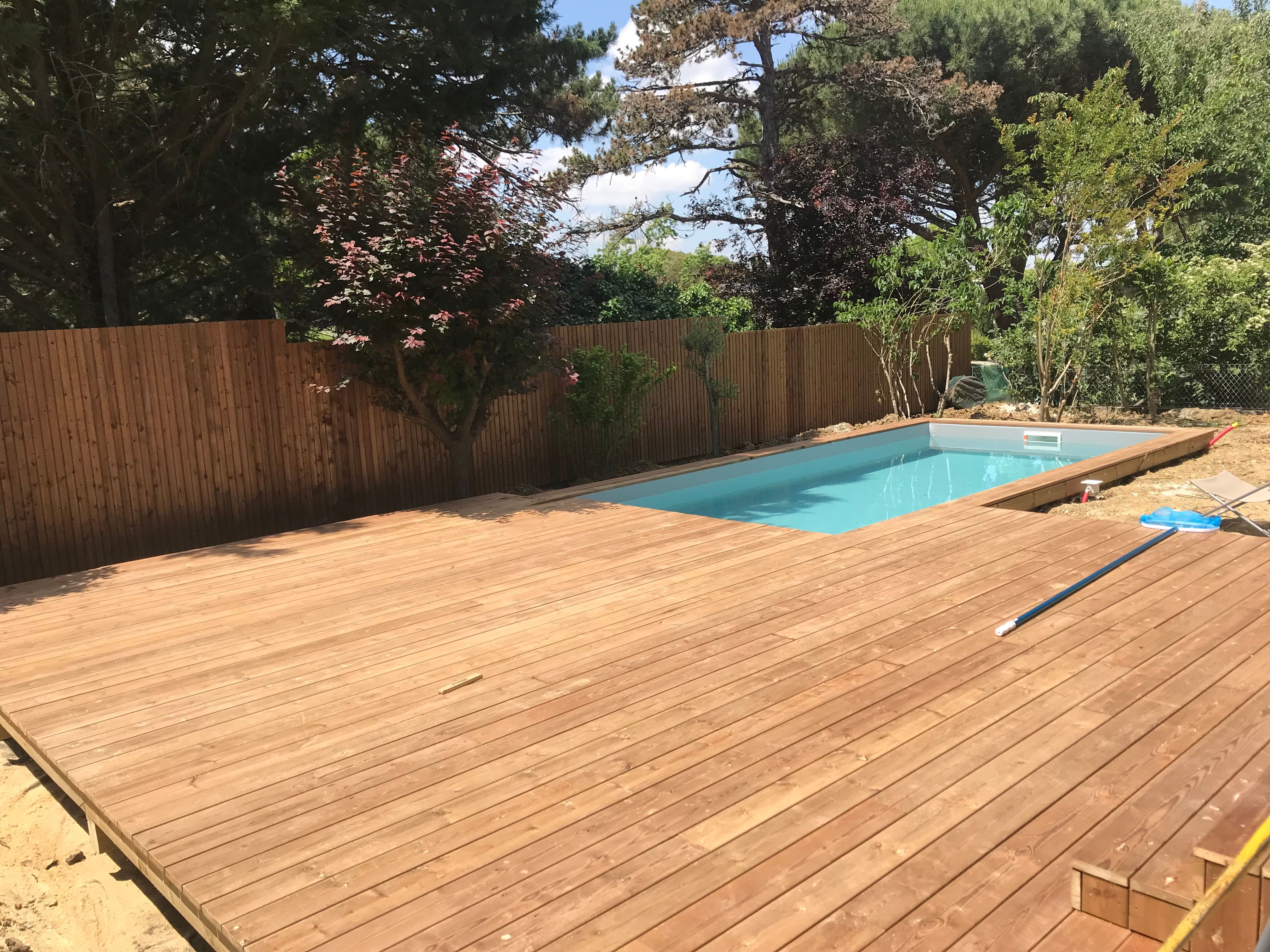 Détail Terrasse en PIN CLASSE  4